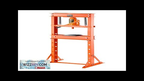 20 T Hydraulic Shop Press Hydraulic Press with Press Plate for Bending Review