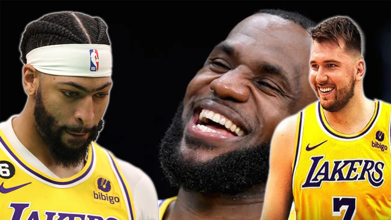 NBA SHOCKER! LeBron PLAYS DUMB after TRADING AWAY Anthony Davis from the Lakers for Luka Doncic!