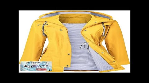 LOMON Raincoat Women Waterproof Long Hooded Trench Coats Lined Windbreaker Travel Jacket Review