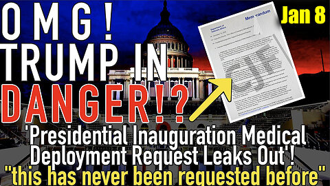 OMG! Trump in DANGER "Trump Inauguration Medical Deployment LEAKS OUT"