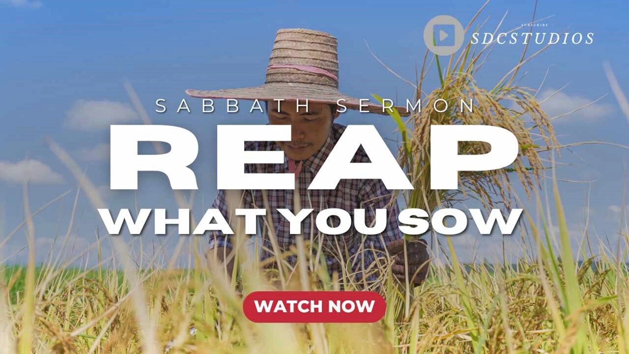Whatsoever a man soweth, that shall he also reap