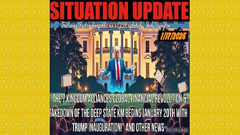 SITUATION UPDATE 1/17/25 - Inauguration Threats, Troops In DC, Q Phones, Blinken,UK Pedos,No way out