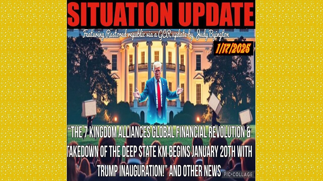 SITUATION UPDATE 1/17/25 - Inauguration Threats, Troops In DC, Q Phones, Blinken,UK Pedos,No way out