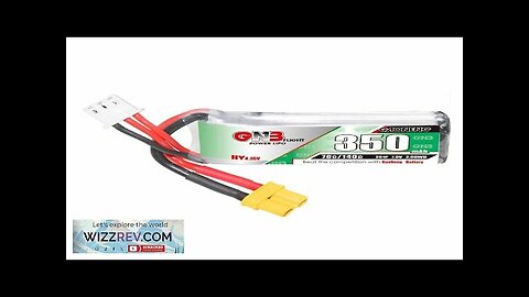 Gaoneng GNB3502S70AHV GNB 7.6V 350mAh 70C 2S HV LiPo Battery PH2.0 XT30 Review