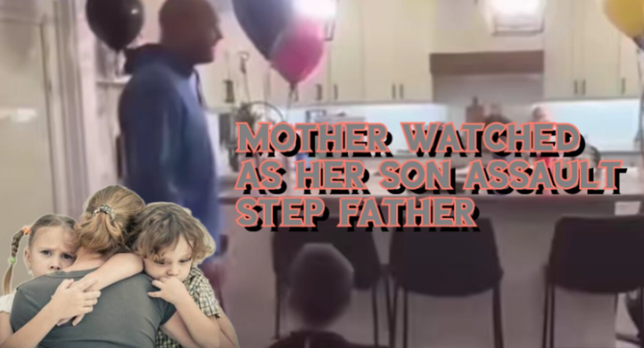 Mother allows son to beat on step father