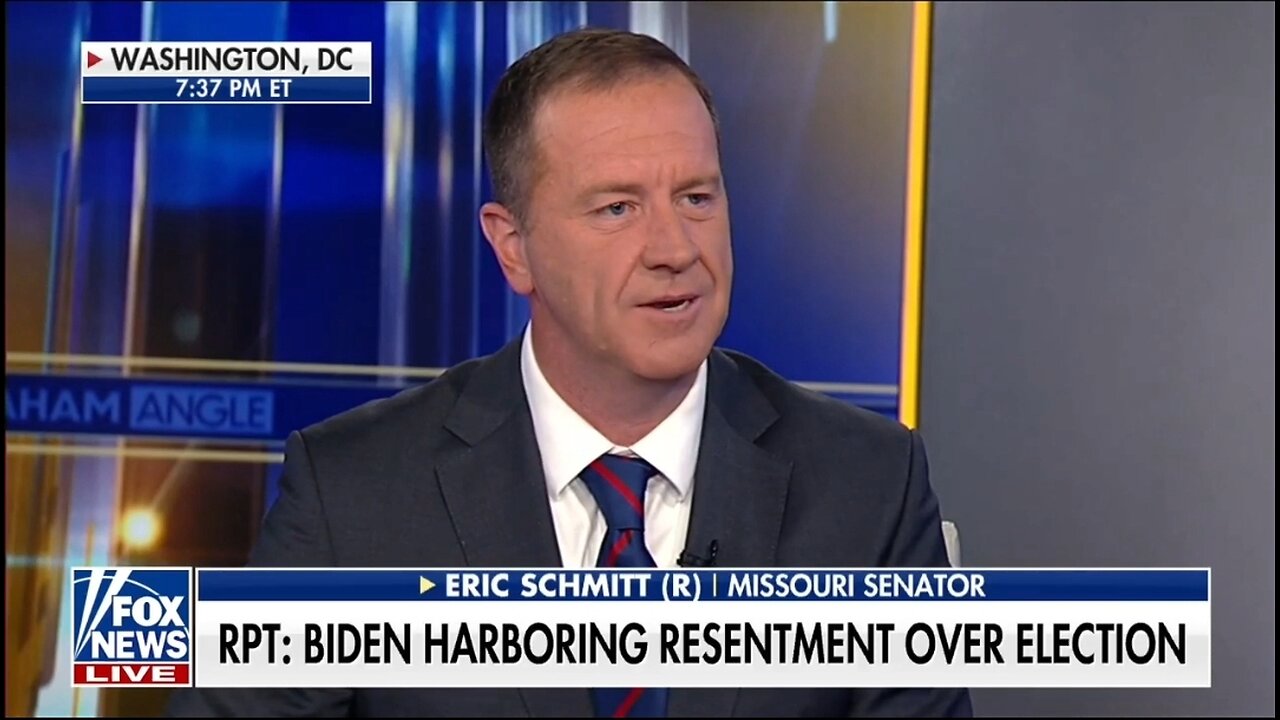 Sen Eric Schmitt: This Is What Biden Will Me Remembered For