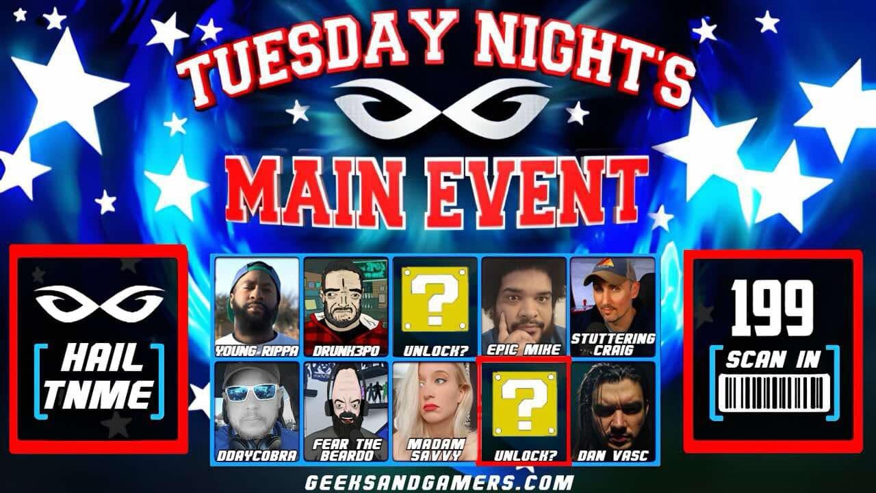 Tuesady Night's Main Event