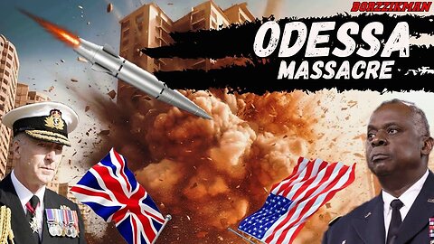 ODESSA Massacre: BRITISH and U.S. Soldiers Soared Into The Air Along With Administrative Building