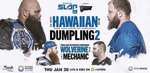 Power Slap 11: Da Crazy Hawaiian vs Dumpling 2️⃣