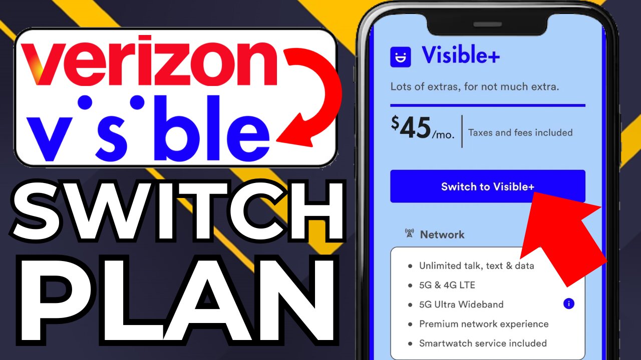 HOW TO SWITCH FROM VERIZON TO VISIBLE