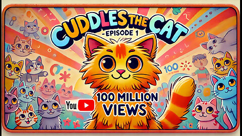 CUDDLES THE CAT - EPISODE 1 | THE KITTY WHO LOVES EVERYONE