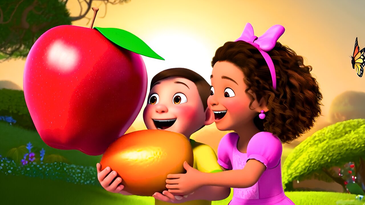 I Like to Eat Apple & Mango - (Fun Picnic) | Nursery rhymes & Kids songs | Baby songs