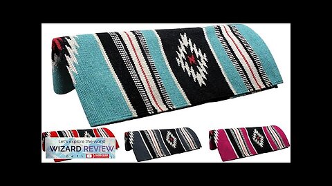 Tahoe Tack Hand Woven Navajo Acrylic Western Horse Saddle Blanket 32x64 Review