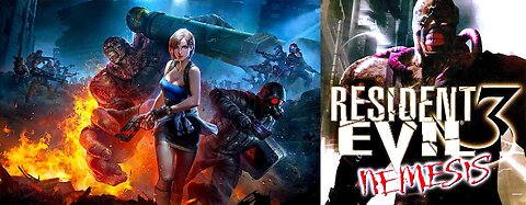 Resident Evil 3 Nemesis 🧟‍♂️💥💥💥💥🔫👮🏻‍♀️ (PlayStation🎮)