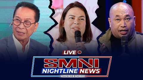 LIVE: SMNI Nightline News with Admar Vilando & Jayson Rubrico | February 21, 2025 - Biyernes