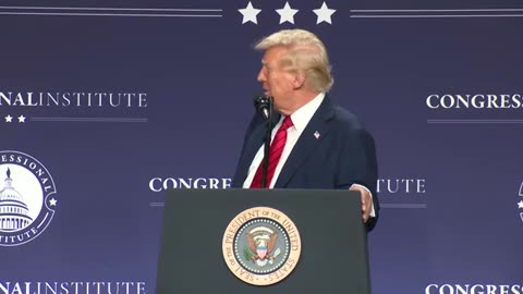 President Trump Gives Remarks to GOP Members of Congress