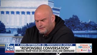 NEW: Senator John Fetterman On Democratic "Freakouts" Over Greenland