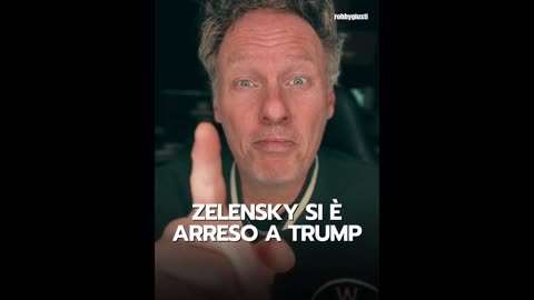 Robby Giusti - Zelensky SI è "ARRES0 A TRUMP" (04.03.25)