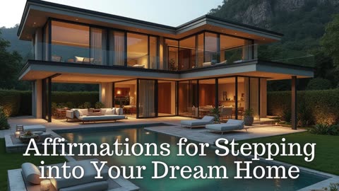 Affirmations for Stepping into Your Dream Home | Manifest Your Perfect House | Law of Assumption