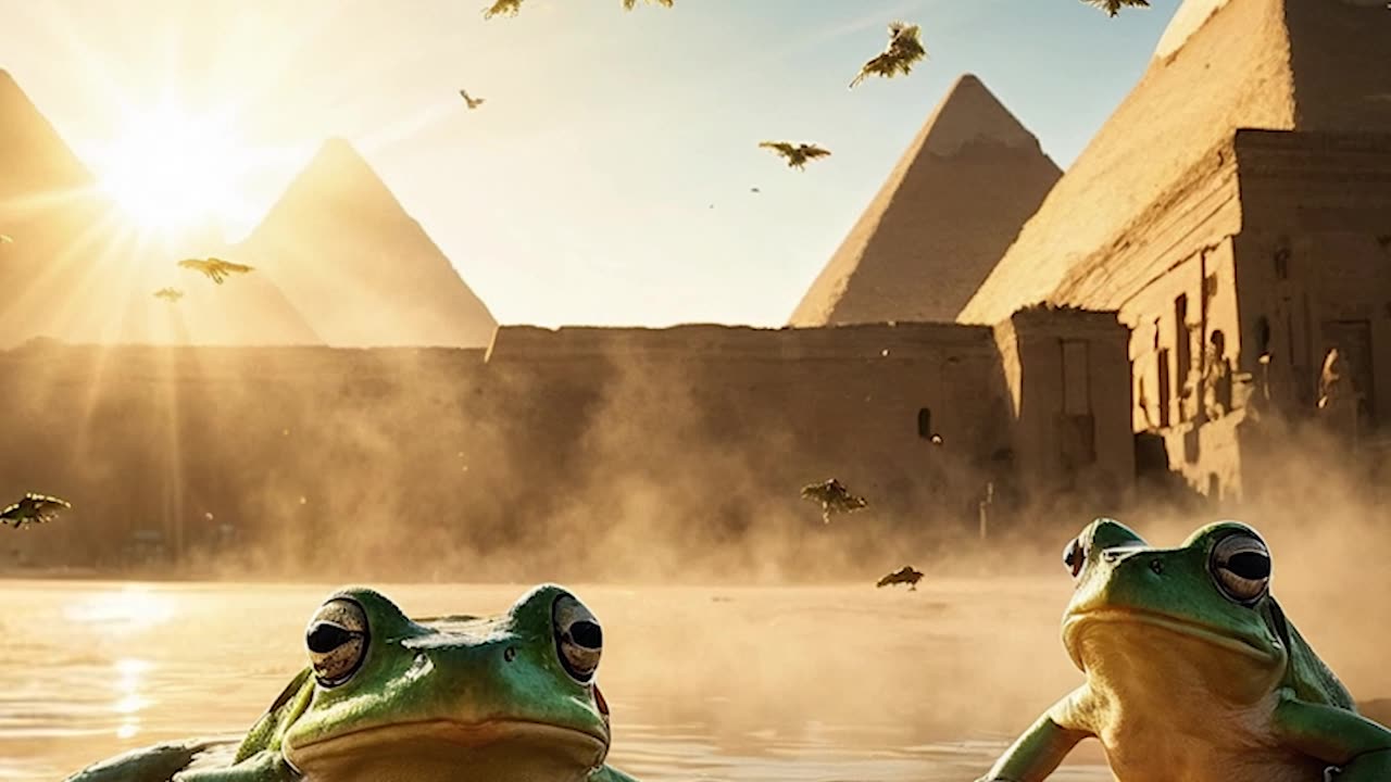 Frogs?! The 2nd Plague Against the Egyptian Gods