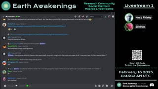 Earth Awakenings - Livestream 1 - #2183 - Live on Rumble/Youtube/X-Twitter/Twitch