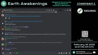 Earth Awakenings - Livestream 1 - #2183 - Live on Rumble/Youtube/X-Twitter/Twitch