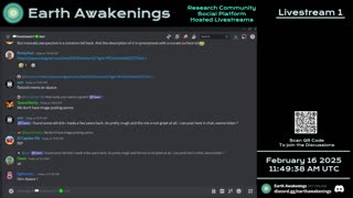 Earth Awakenings - Livestream 1 - #2183 - Live on Rumble/Youtube/X-Twitter/Twitch