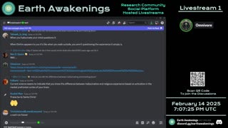 Earth Awakenings - Livestream 1 - #2183 - Live on Rumble/Youtube/X-Twitter/Twitch