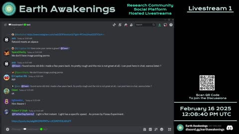 Earth Awakenings - Livestream 1 - #2183 - Live on Rumble/Youtube/X-Twitter/Twitch