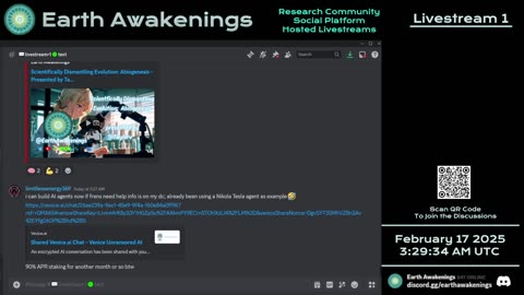 Earth Awakenings - Livestream 1 - #2188 - Live on Rumble/Youtube/X-Twitter/Twitch