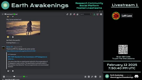 Earth Awakenings - Livestream 1 - #2176 - Live on Rumble/Youtube/X-Twitter/Twitch