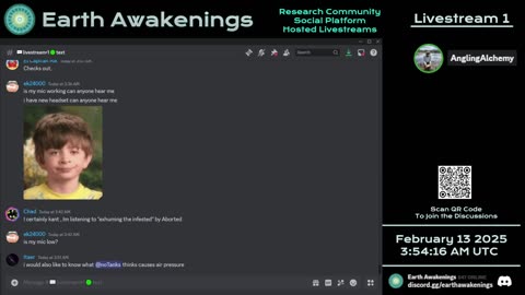 Earth Awakenings - Livestream 1 - #2180 - Live on Rumble/Youtube/X-Twitter/Twitch