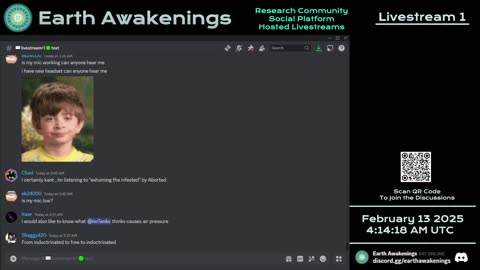 Earth Awakenings - Livestream 1 - #2180 - Live on Rumble/Youtube/X-Twitter/Twitch