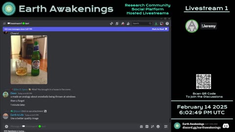 Earth Awakenings - Livestream 1 - #2183 - Live on Rumble/Youtube/X-Twitter/Twitch