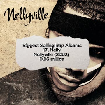 BIGGEST SELLING RAP ALBUMS #20-16