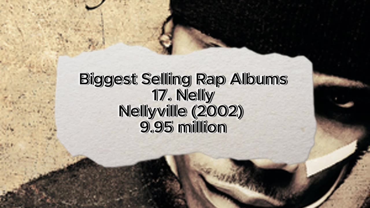 BIGGEST SELLING RAP ALBUMS #20-16