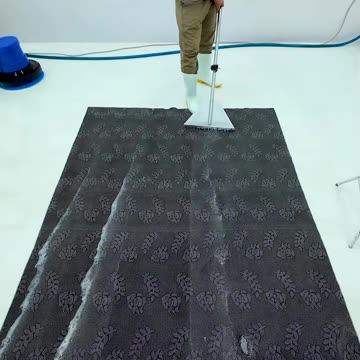 Attractive Sound: Perfect Carpet Cleaning Water Pusher - ASMR Carpet Cleaning #shorts