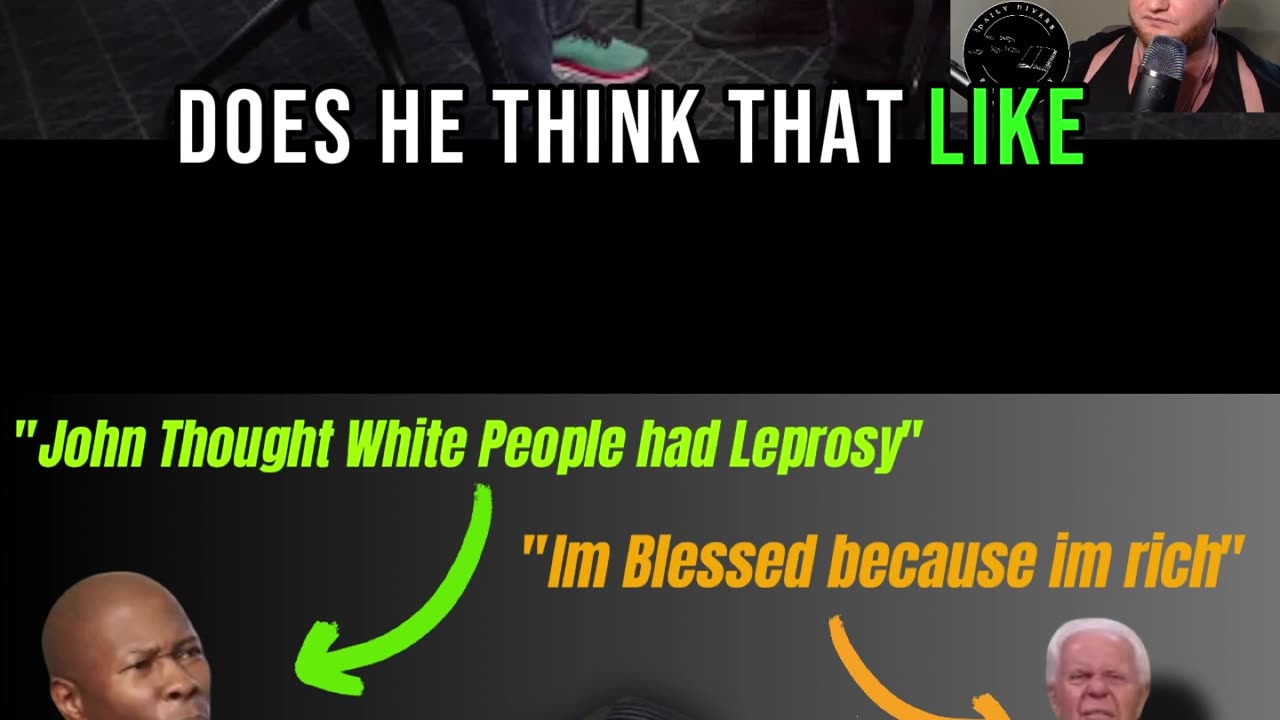 "White People have leprosy in heaven" Rev. Sprinkle