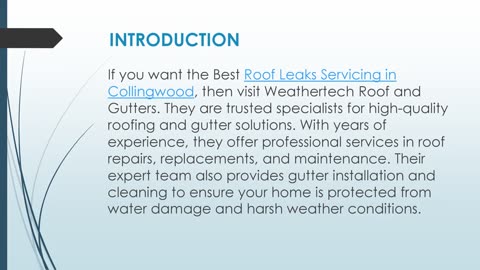 Best Roof Leaks Servicing in Collingwood