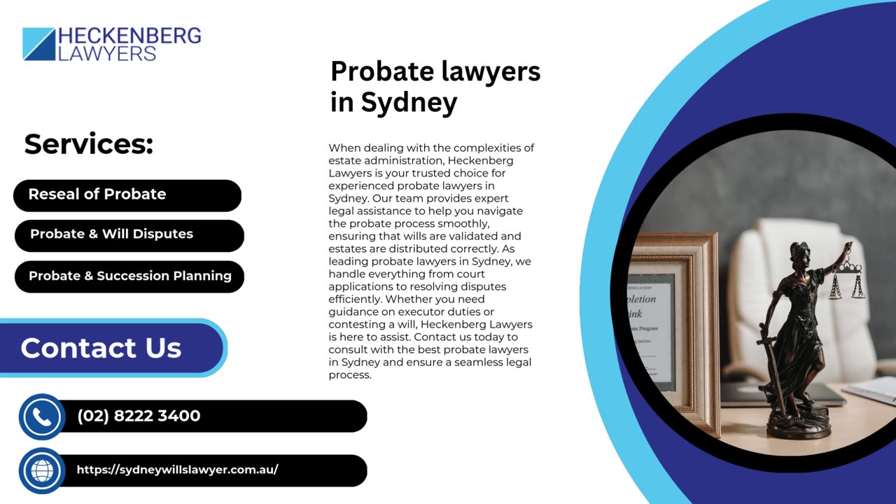 Expert Will Dispute Lawyers in Sydney: Resolving Complex Estate Challenges with Heckenberg Lawyers