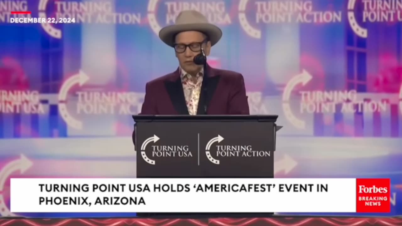 Rob Schneider (Guesting At Turning Point USA Event : "Unlike Oprah, I'm Not Paid to be Here!"