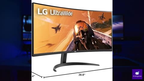 LG 34WP60C-B 34-Inch 21:9 Curved UltraWide QHD Monitor