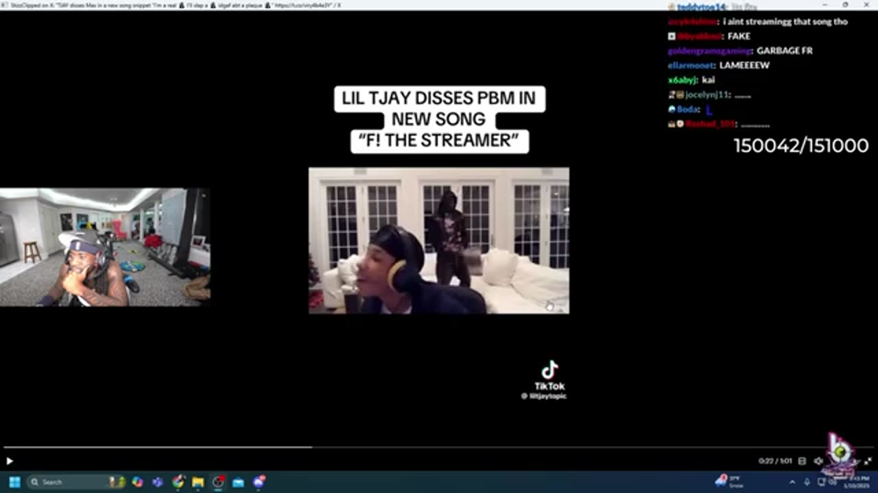 Kai Cenat Reacts to Lil Tjay & Fivio Foreign Disrespect Max...