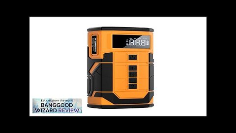 8400mAh Powerful Jump Starter Car Emergency Starting Power Supply Air Pump All-In-One Review