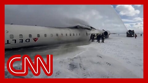 CNN asks experts how plane flipped over while landing