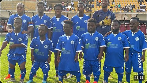 Dwarfs (Little Black Stars) Team Faces Kumawood Stars & Ashanti Cultural