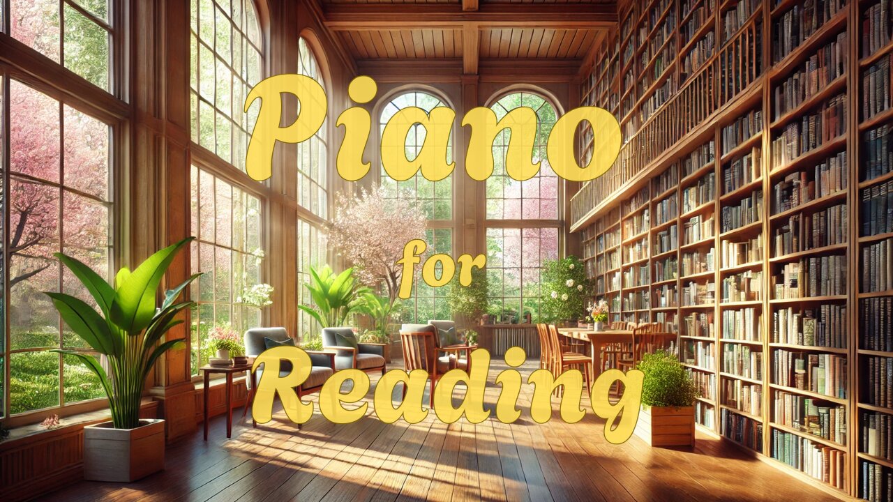 Piano for Reading: Library Vibes 🎹 📖