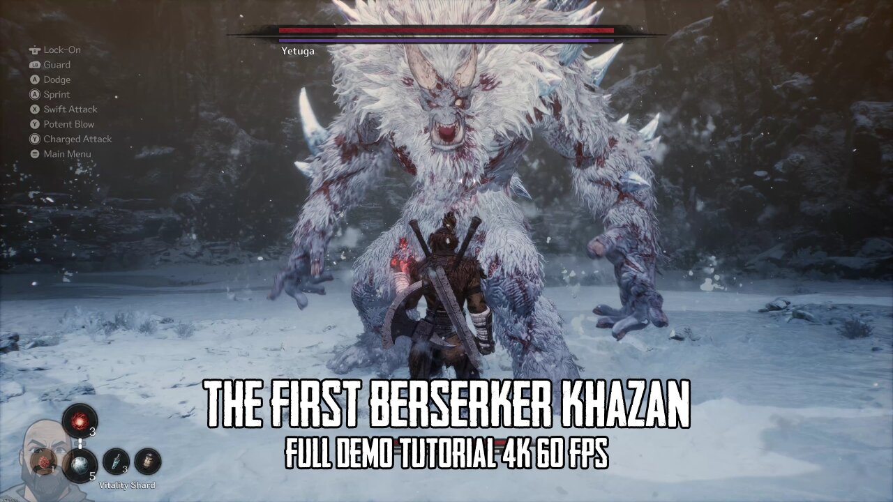 The First Berserker Khazan DEMO Full Tutorial Stage 4K 60FPS