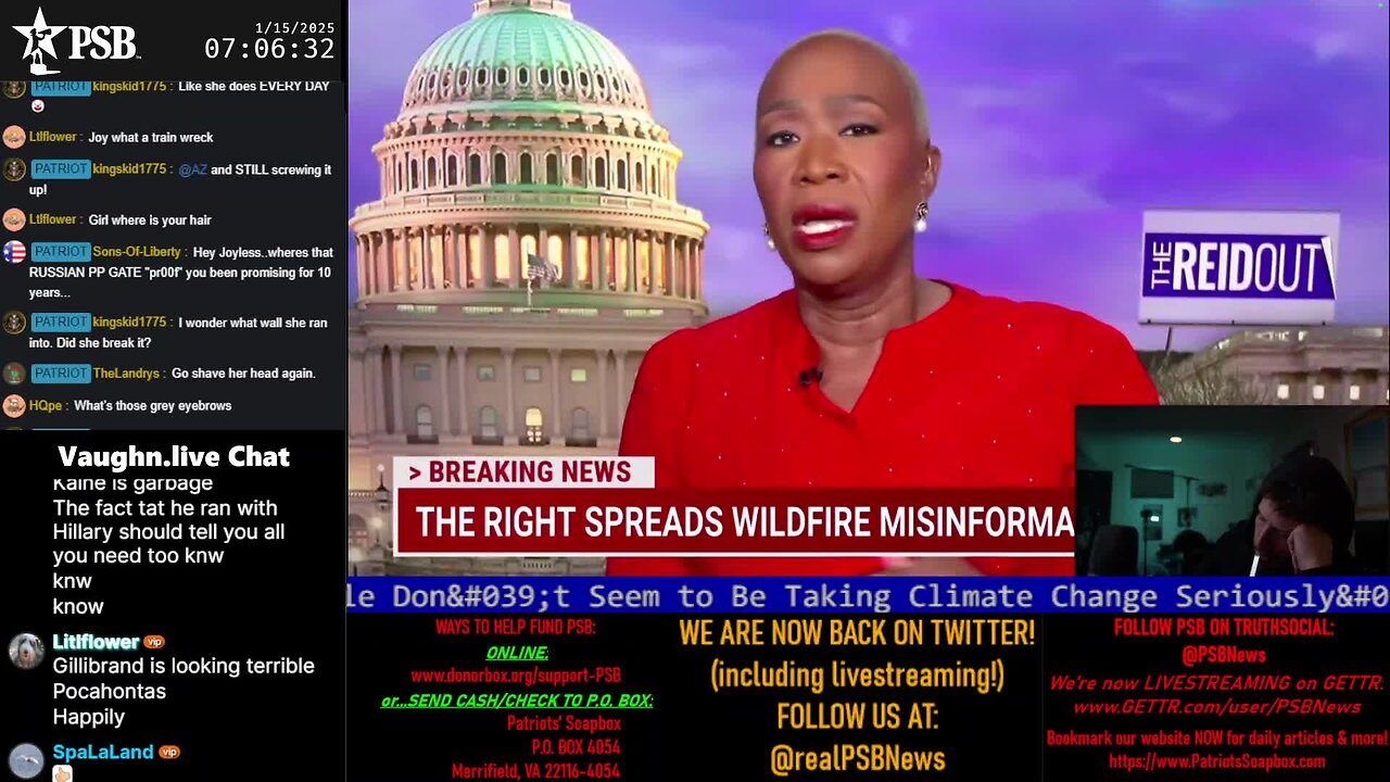 2025-01-15 07:00 EST - Patriots Soapbox AM: with MykelJaye