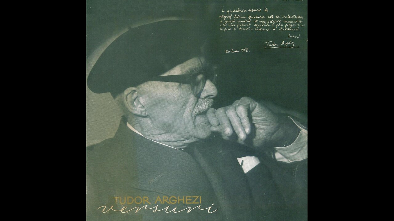 "Stane capitane" de Tudor Arghezi in recitare proprie (din volumul "1907")
